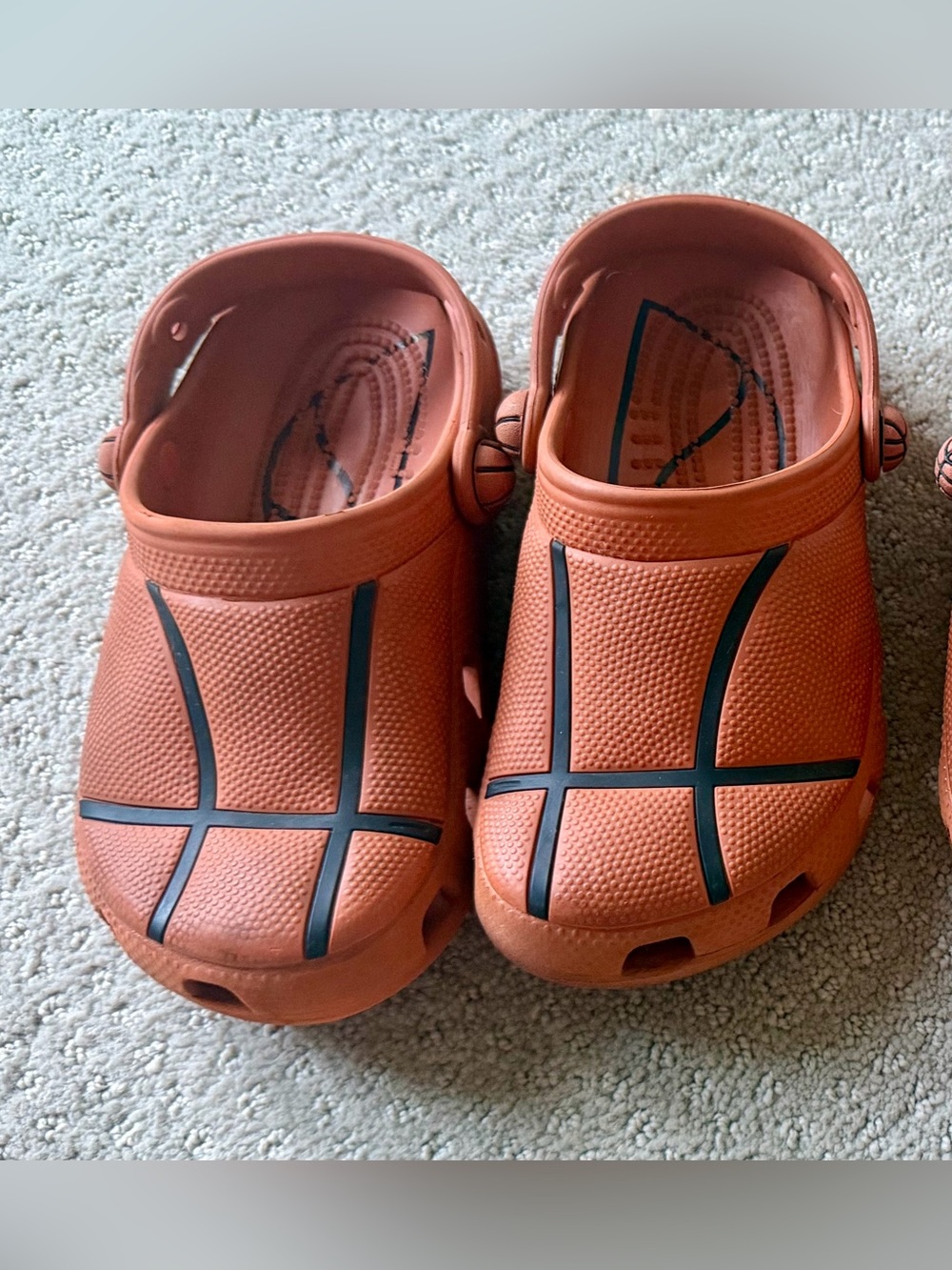 Kids Orange Basketball crocs
